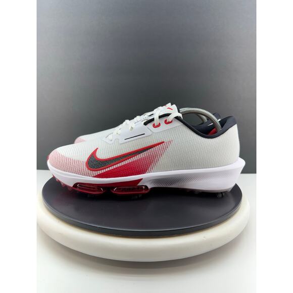 Nike Air Zoom Infinity Tour Next% 2 Mens Sz 10.5 Golf Shoes White Red FD0217-101 - Picture 1 of 10